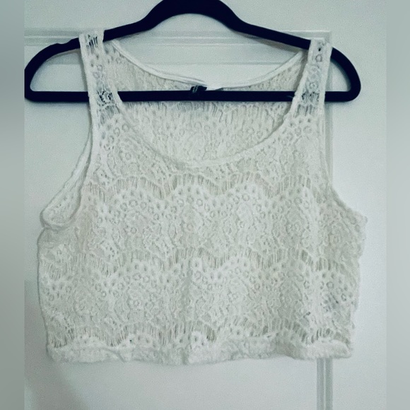 H&M Tops - Lace Crop Top